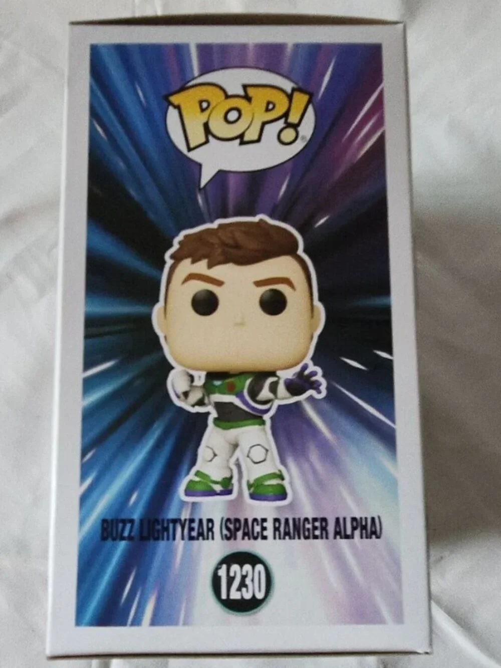 Chris Evans signed Funko Pop! Pixar - Buzz Lightyear (Space Ranger Alpha #1230) - Picture 13 of 13